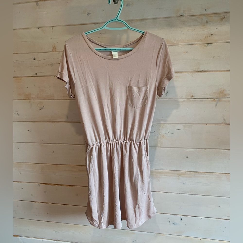 Lavon | Light Pink Midi Dress